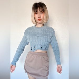 BRAND NEW! Blue sweater top